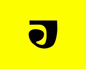 Fototapeta na wymiar J and jj letter logo design vector template