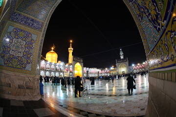 The shrine of Imam Ali bin Musa Al-Rida in Mashhad, Iran