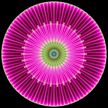 Abstract fractal illustration