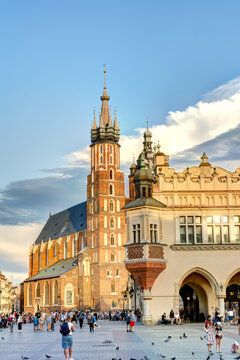 Krakow old town, HDR Image