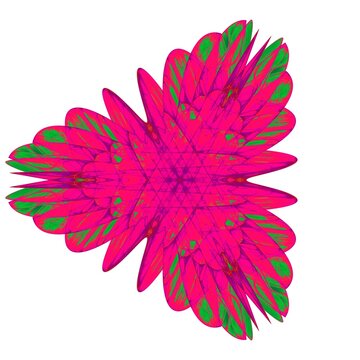 Abstract fractal illustration