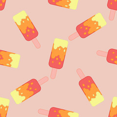 Ice cream pattern