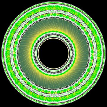 Abstract fractal illustration