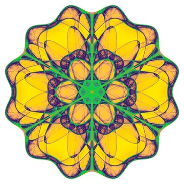 Abstract fractal illustration