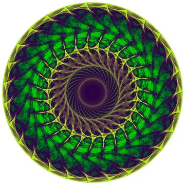 Abstract fractal illustration