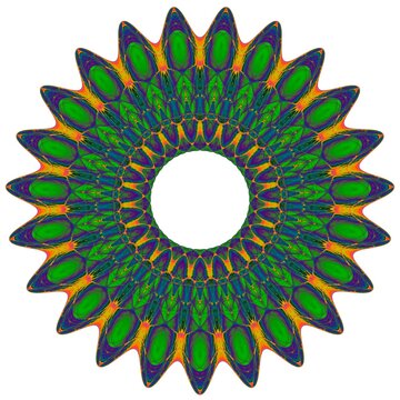 Abstract fractal illustration