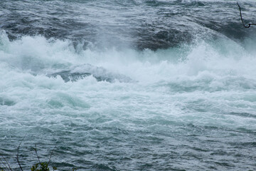 Cascading waters on the Niagara River
