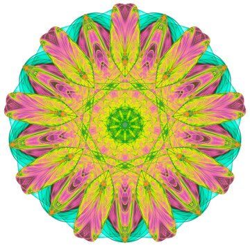 Abstract fractal illustration