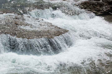 Cascading waters on the Niagara River
