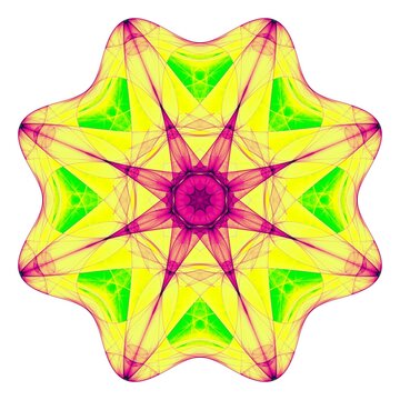 Abstract fractal illustration