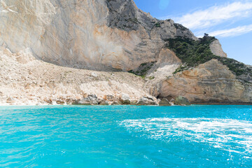 Beautiful water of Zakinthos island
