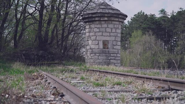 old railroad tracks