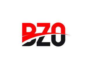 BZO Letter Initial Logo Design Vector Illustration