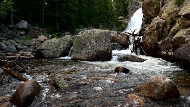 Alberta Falls in Rocky Mountain National Park