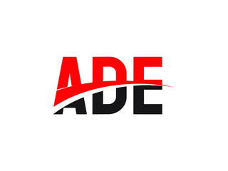 Fototapeta premium ADE Letter Initial Logo Design Vector Illustration