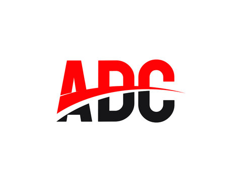 ADC Letter Initial Logo Design Vector Illustration