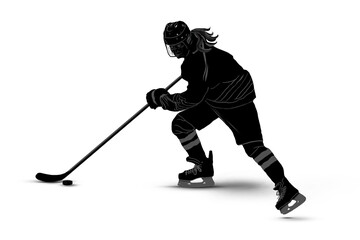 Women's Hockey Player