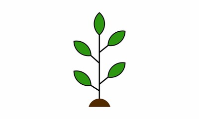 eco leaf nature vector