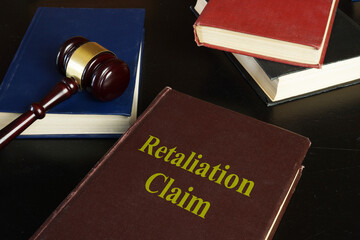 Retaliation claim is shown on the photo using the text
