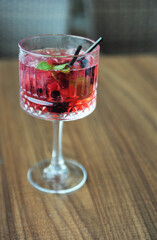 glass of wine