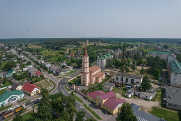 Trinity Church of the early 17th century in Ruzhany