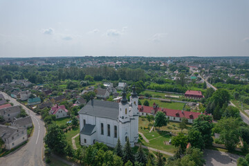Church of St. Apostle Andrew of the 18th century in the city of Slonim