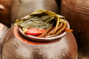 한국 전통 음식 명이나물