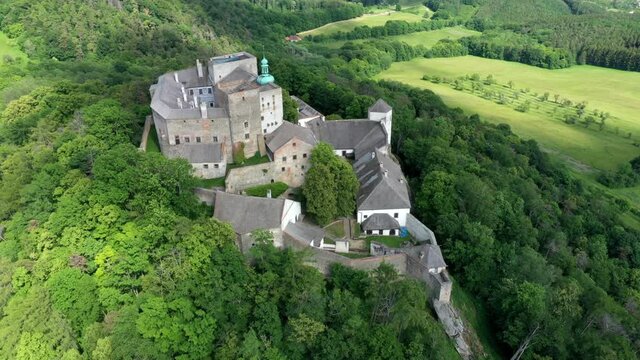 Castle Buchlov, The first building of the castle dates back to the 13th century. Buchlov is one of the oldest castles in the Czech Republic.