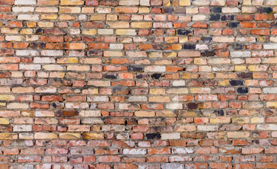 Old brick wall background texture