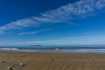 Blueer sky than the sea