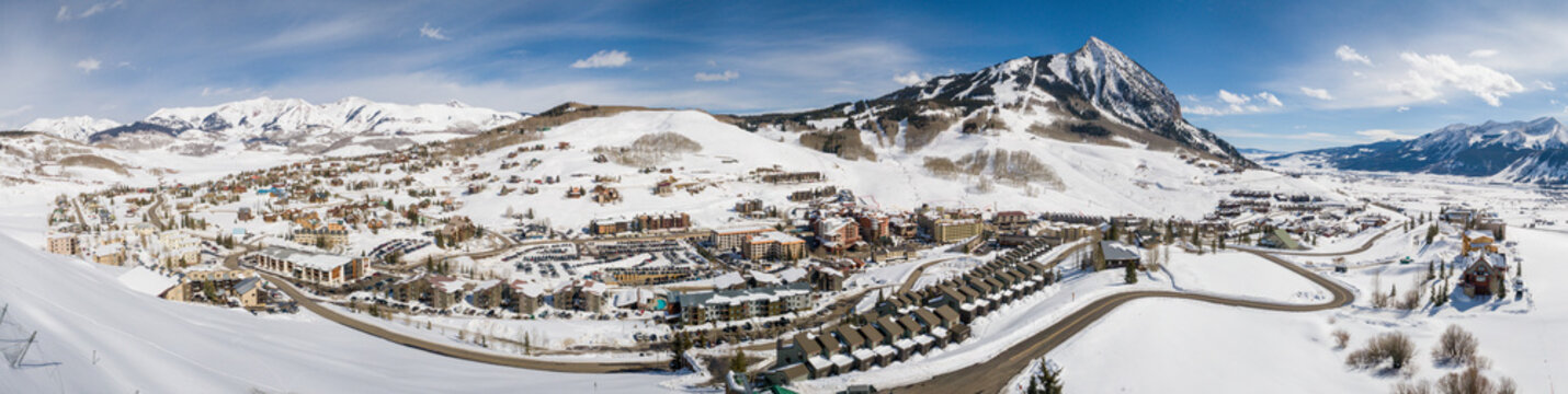 Town of Mount Crested Butte Panorama