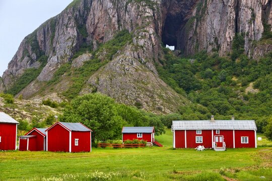 Torghatten hole in Norway