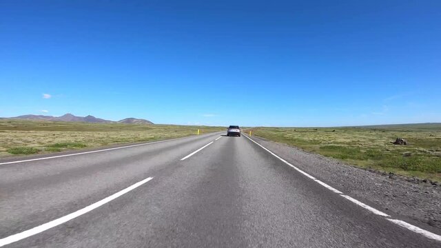 Paysage Islande - Route