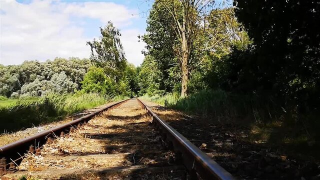alte Bahnstrecke, Brandenburg