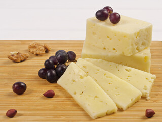 cheese and grapes