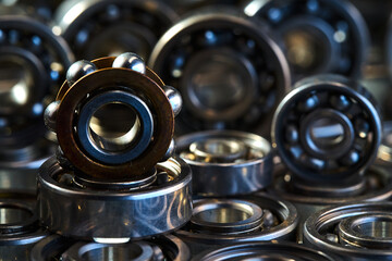 Bearings. Ball bearings. Thrust bearings.