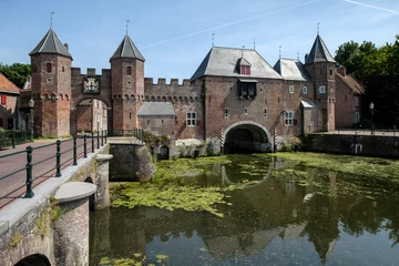 Foto auf Leinwand The Koppelpoort (1380)  in Amersfoort, Utrecht Province, The Netherlands © Holland-PhotostockNL