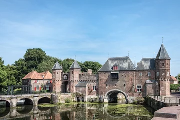 Fotobehang The Koppelpoort (1380)  in Amersfoort, Utrecht Province, The Netherlands © Holland-PhotostockNL