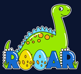 DINOSAURIO  Y HUEVOS © D GRAPHIC