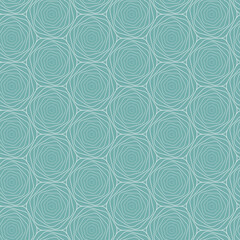 Seamless geometric vector linear patterns on a colored background. Modern illustrations for wallpapers, flyers, covers, banners, minimalistic ornaments, backgrounds.