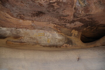 インド　世界遺産ビンベットカのロックシェルター群