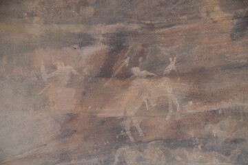 インド　世界遺産ビンベットカのロックシェルター群