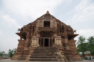 インド　世界遺産カジュラーホの建造物群
