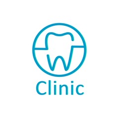 dental logo design vector template