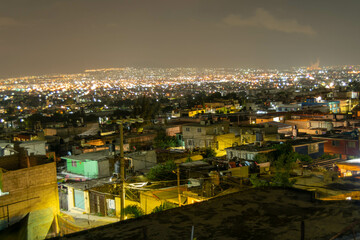 Fototapeta premium la vista desde la joya Ecatepec