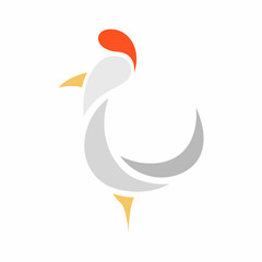 Chicken Animal Logo or Icon