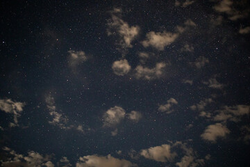 Obraz na płótnie Canvas Night Clouds