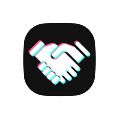 Hand-Shake - Sticker