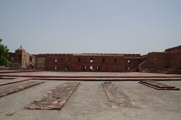 Obraz premium インド 世界遺産アグラ城塞