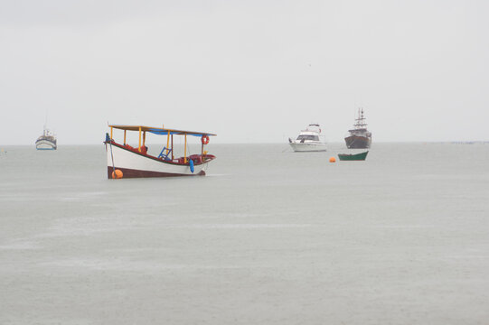 barcazas y pesca